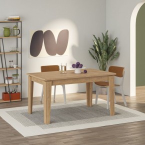 Tavolo da Pranzo Estensibile in Legno Allungabile 140 190 cm Rovere