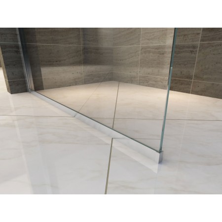 Parete Doccia Walk In 100 120 140 Box 8 mm 1 Lato Anta Fissa Vetro