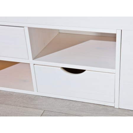 Letto Matrimoniale 160x200 a Doghe con Cassetti 2 piazze | Bricoshop24