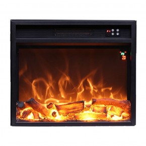 Inserto Camino Elettrico Realistico Incasso Parete Termostato Led Fuoco Finto | BricoShop24