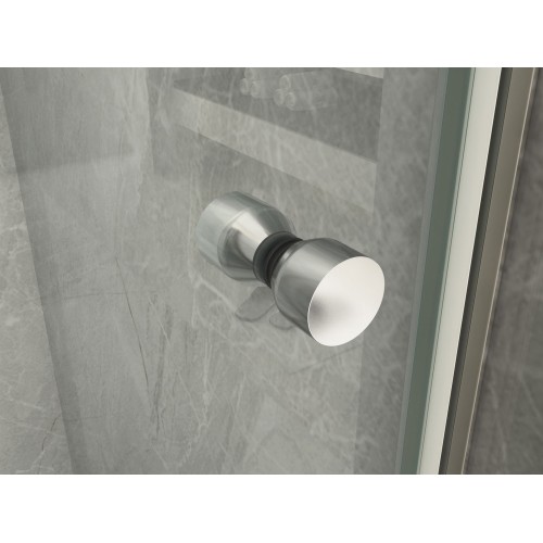 Box Doccia 8 mm Nicchia Anta Battente Parete in Cristallo | BricoShop24