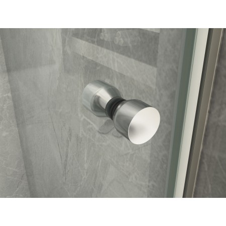 Box Doccia 8 mm Nicchia Anta Battente Parete in Cristallo | BricoShop24