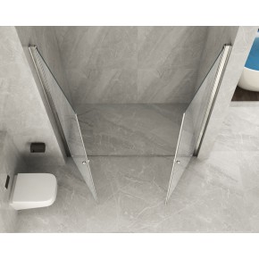 Box Doccia Nicchia 2 Ante Battenti da 60 a 100 cm in Cristallo 8 mm 2