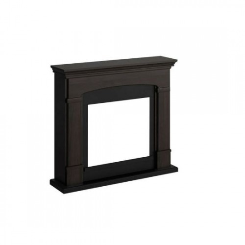 Camino Elettrico con Cornice Legno Wenge da Pavimento Caminetto Terra Programmi | Bricoshop24