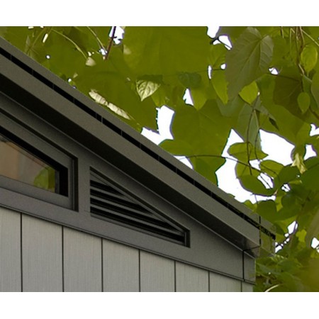 Casetta Artisan per Attrezzi Keter 2.7x2 Addossata con Pavimento Interno