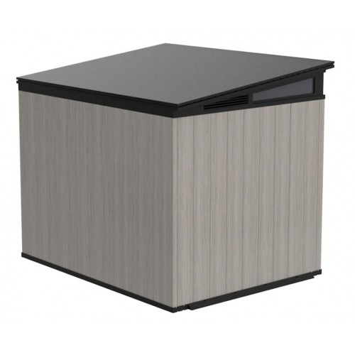 Casetta Artisan per Attrezzi Keter 2.7x2 Addossata con Pavimento Interno