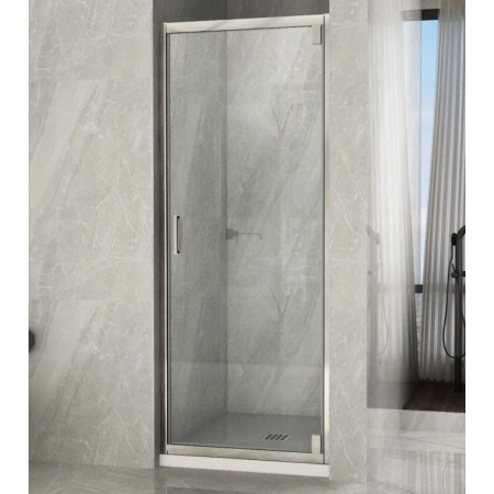 Box Doccia Nicchia 6 mm Anta Battente 65 70 75 80 Porta Parete Cristallo Vetro | BricoShop24