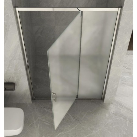 Box Doccia Nicchia Vetro Opaco 6 mm Anta Fissa Battente 90 100 110 120 130 140 | BricoShop24
