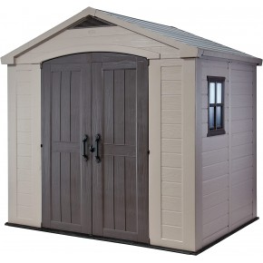 Keter Casetta per Attrezzi 2.5x1.8 con Pavimento Interno da Giardino