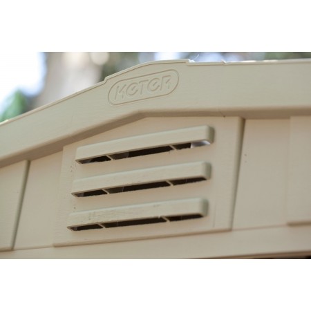 Keter Casetta per Attrezzi Factor 256x182 con Pavimento Interno da Giardino