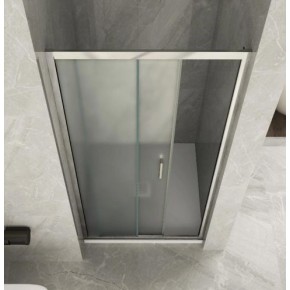 Porta Scorrevole Box Doccia per Nicchia Anta Vetro Opaco 6 mm
