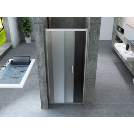 Porta Scorrevole Box Doccia per Nicchia Anta Vetro Opaco 6 mm