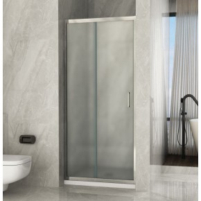 Porta Scorrevole Box Doccia per Nicchia Anta Vetro Opaco 6 mm 2