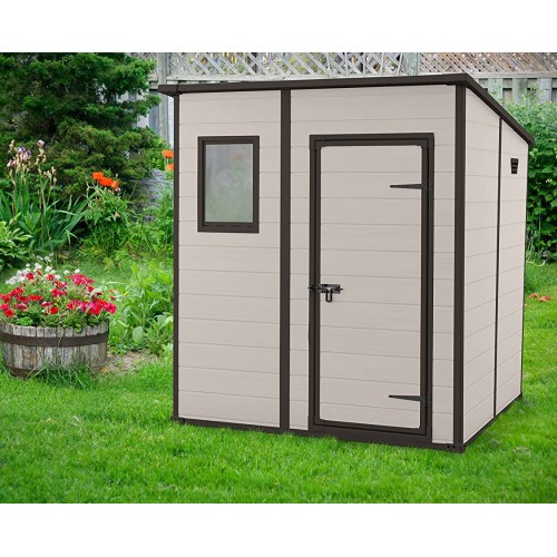Casetta in Resina Keter Manor Pent 183x185 da Giardino