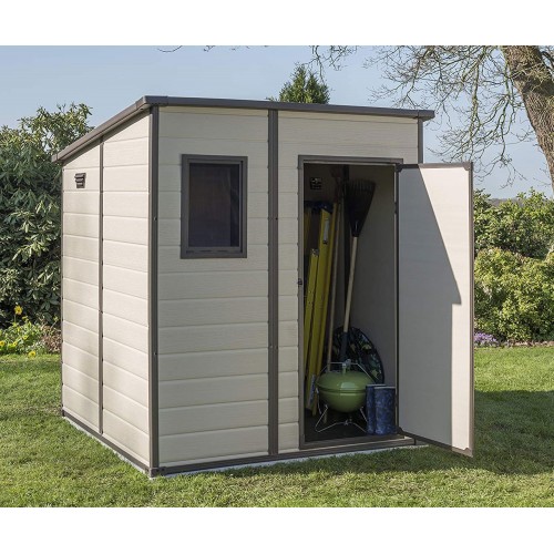 Casetta in Resina Keter Manor Pent 183x185 da Giardino