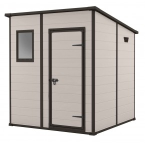 Keter Casetta Addossata Armadio in Resina PVC Box da Giardino