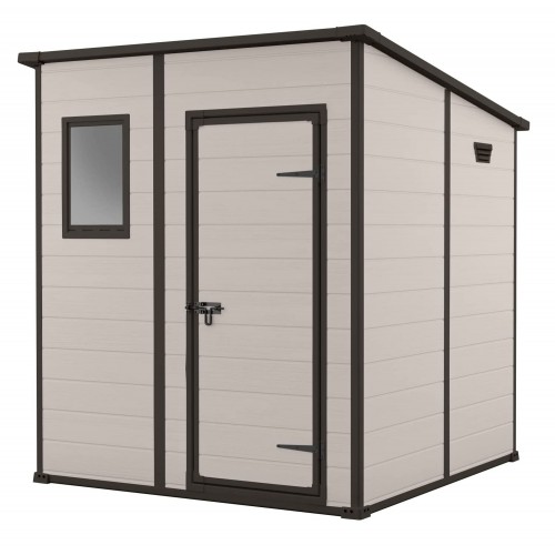 Keter Casetta Addossata Armadio in Resina PVC Box da Giardino