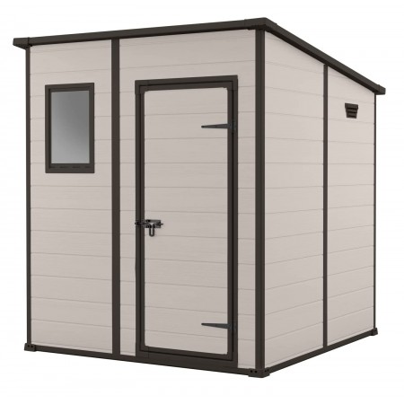 Keter Casetta Addossata Armadio in Resina PVC Box da Giardino