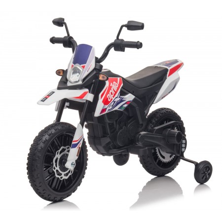 Moto Elettrica da Bambino a Batteria Aprilia Motocross RX125
