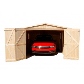 Timbela Garage 3x6 Casetta in Legno Box Auto Ripostiglio a Pannelli 2