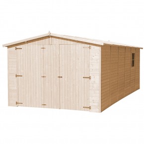 Timbela Garage 3x6 Casetta in Legno Box Auto Ripostiglio a Pannelli
