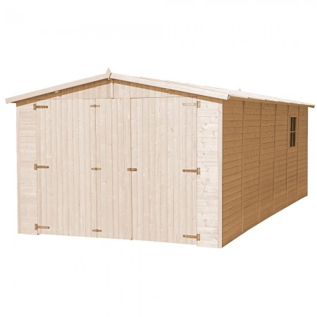 Timbela Garage 3x6 Casetta in Legno Box Auto Ripostiglio a Pannelli