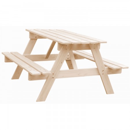 Tavolo da Pic Nic in Legno per Bambini Tavolino con Panche