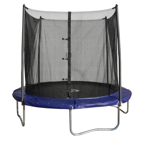 Trampolino Tappeto Elastico Diametro 185 Jumping per Bambini Rete da Giardino
