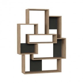 Libreria in Legno Rovere Moderna Salone e Ingresso | Bricoshop24