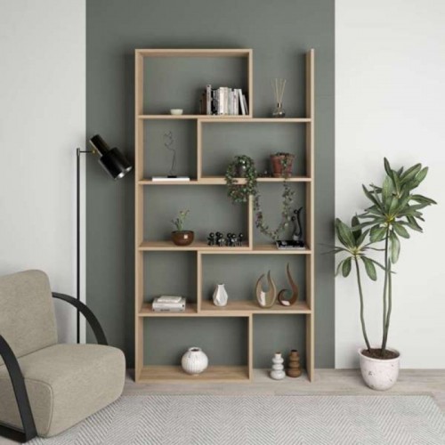 Libreria Estensibile Moderna Angolare Rovere | Bricoshop24