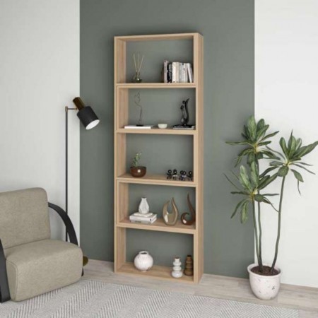 Libreria Estensibile Moderna Angolare Rovere | Bricoshop24