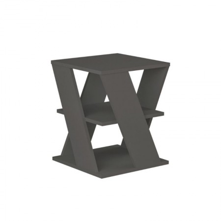 Tavolino Antracite da Salotto Basso Moderno Ufficio Porta Pc | BricoShop24