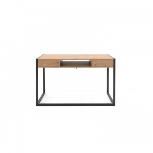 Scrivania Moderna Antracite da Ufficio in Legno e Ferro | BricoShop24