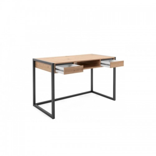 Scrivania Moderna Antracite da Ufficio in Legno e Ferro | BricoShop24