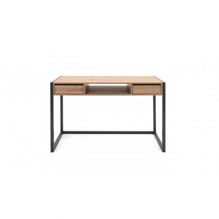 Scrivania Moderna Antracite da Ufficio in Legno e Ferro | BricoShop24