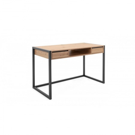 Scrivania Moderna Antracite da Ufficio in Legno e Ferro | BricoShop24