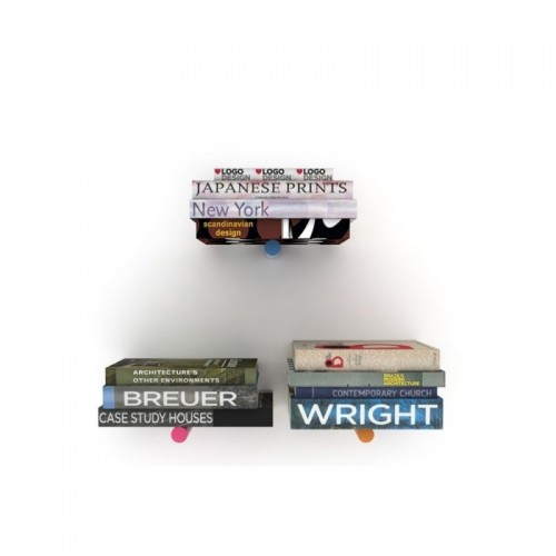 Mensole a Scomparsa Colorate Porta Libri Moderne | BricoShop24