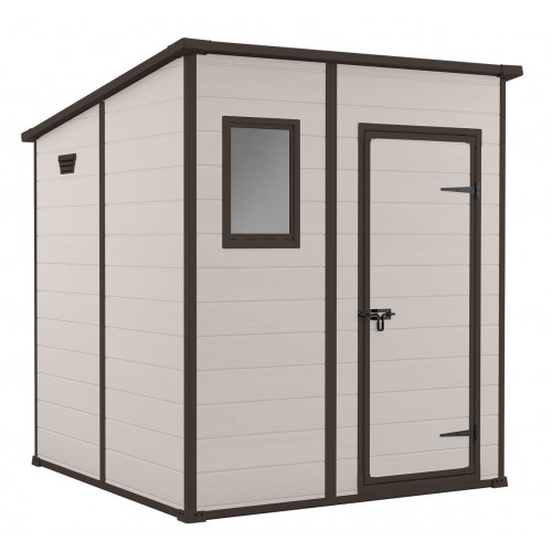 Casetta in Resina Keter Manor Pent 183x185 da Giardino