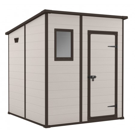 Casetta in Resina Keter Manor Pent 183x185 da Giardino