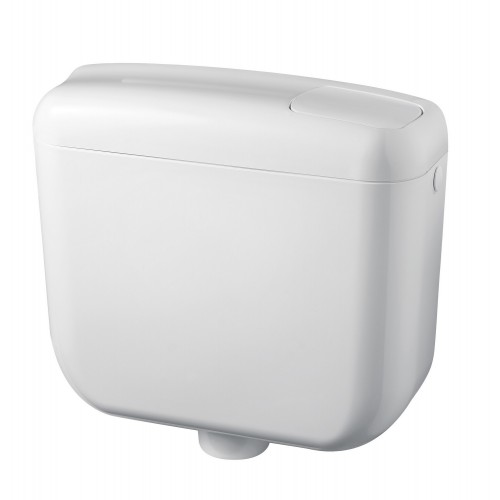 Cassetta Scarico Esterna WC Water Litri 7.5 a Zaino Muro Sciacquone Basso