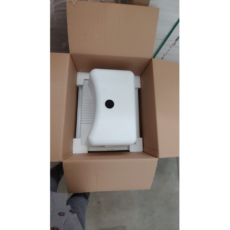 Mobile Lavatoio per Esterni Bianco in PVC con Doppia Anta | Bricoshop24