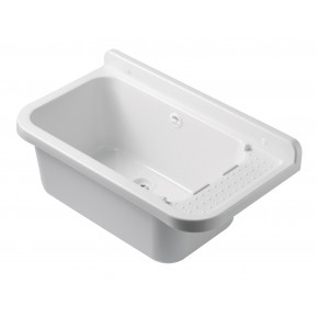 Pilozzo per Esterno 60x34 Lavello a Muro da Terrazzo Bagno Lavanderia