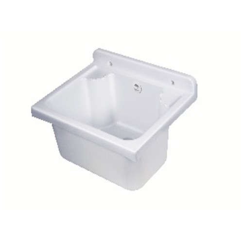 Mini Pilozzo Lavandino da Esterno a Muro 42x34 per Terrazzo Lavanderia
