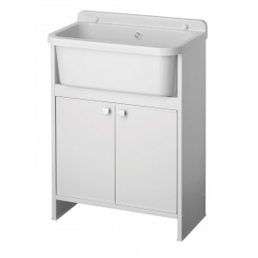 Mobile Lavatoio per Esterno Pilozzo con Mobiletto in Resina | Bricoshop24