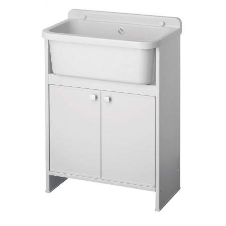 Mobile Lavatoio per Esterno Pilozzo con Mobiletto in Resina | Bricoshop24