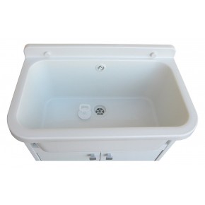 Mobile Lavatoio per Esterno Pilozzo con Mobiletto in Resina | Bricoshop24 2