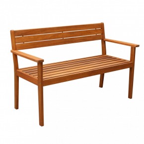 Panchina in Legno Panca 2 Posti per Giardino Seduta da Esterno