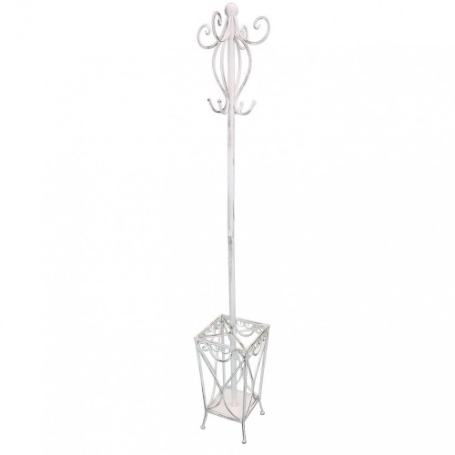 Appendiabiti Bianco Vintage Piantana in Ferro Arredamento
