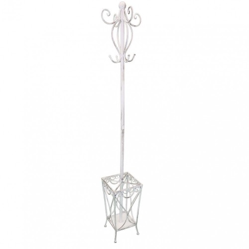 Appendiabiti Bianco Vintage Piantana in Ferro Arredamento