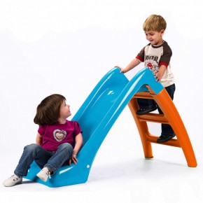 Scivolo da Giardino 120 cm per Bamibini Piccolo in Plastica